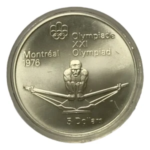Robmar-Canadá-5 Dólares-1974-24,3g Plata 0,999-El Remo-Con Cápsula Protectora
