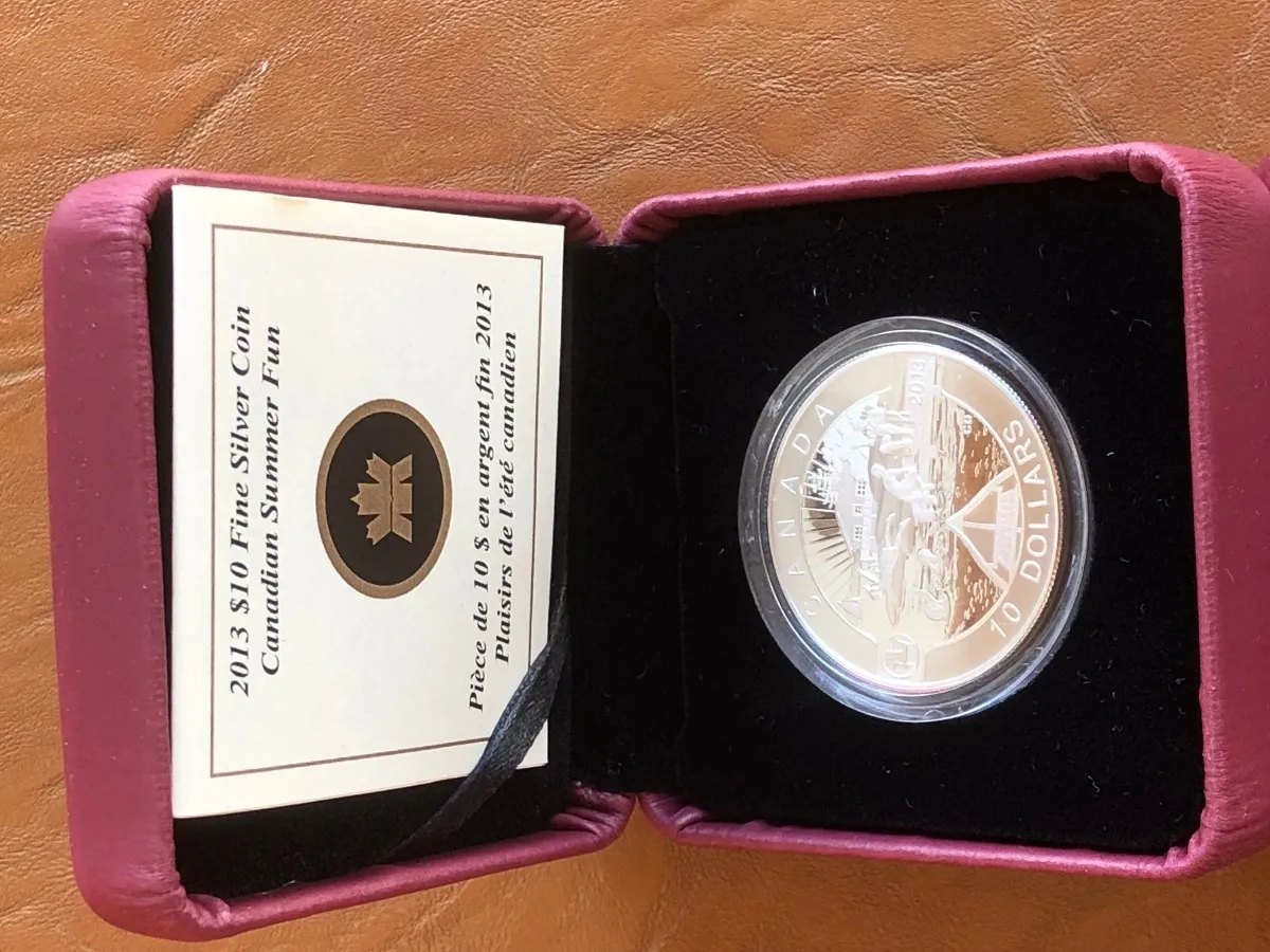 Robmar-Canadá-1/2 Onza Plata 0,9999-Proof-N°1-2014-Época Vacaciones - Imagen 4