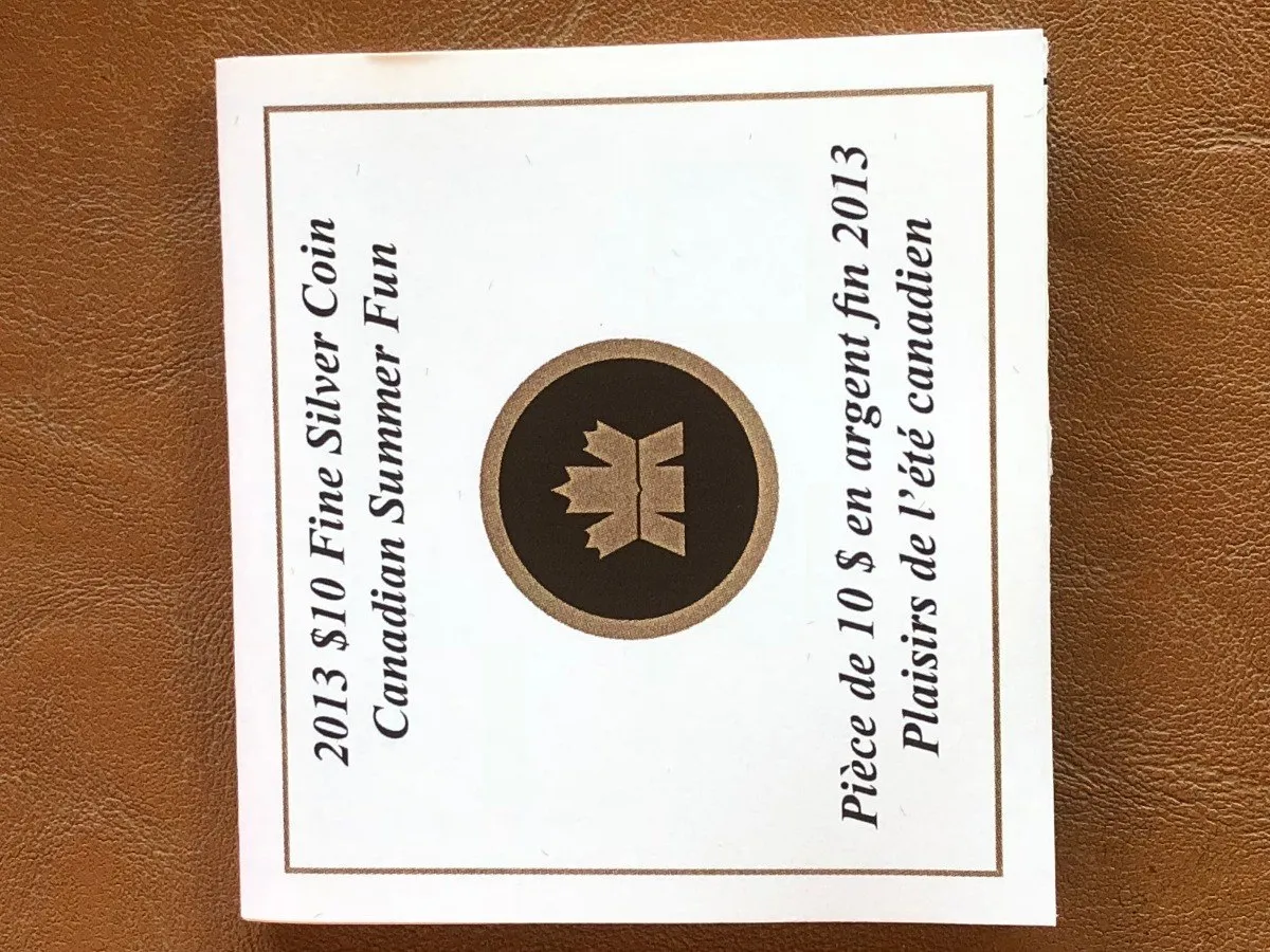 Robmar-Canadá-1/2 Onza Plata 0,9999-Proof-N°1-2014-Época Vacaciones - Imagen 5