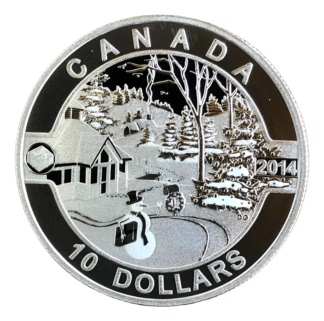 Robmar-Canadá-1/2 Onza Plata 0,9999-Proof-N°5-2014-Época Vacaciones