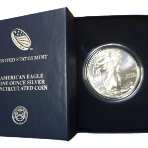 Robmar-USA-Eagle-1 Onza De Plata 0,999-2015-Con Estuche