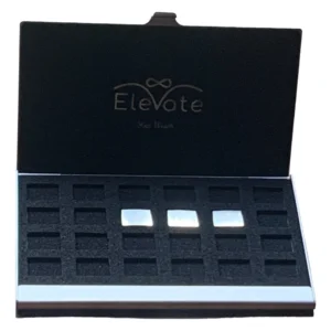 Robmar-Estuche Para Guardar Hasta 24 Lingotes con 3 x 1g de plata 24k. de refinería Suiza valcambi