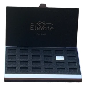 Robmar-Estuche Vacío-Para Guardar Hasta 24 Lingotes De 1g de valcambi