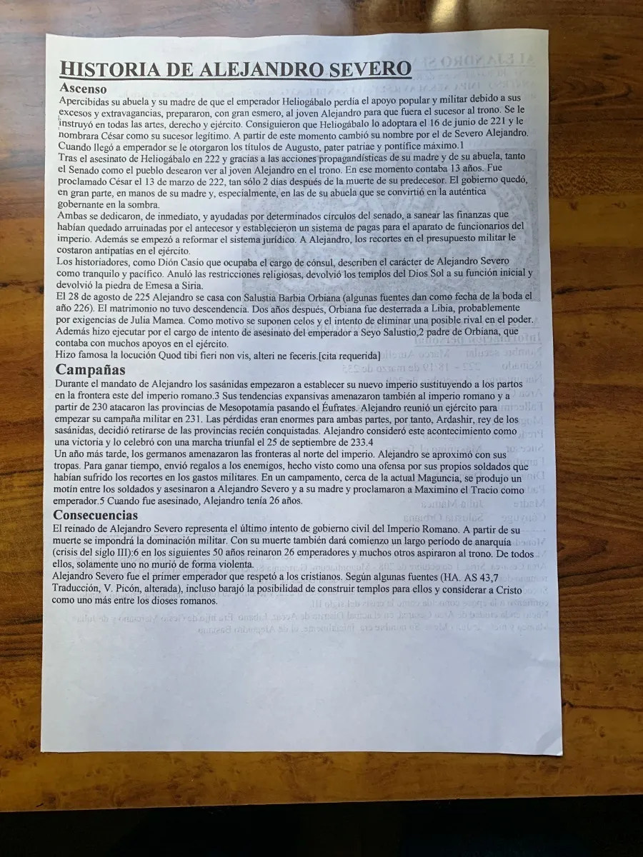 Robmar-Italia-F24-Roma-Alejandro Severo-222/235 D.C.-Antigua - Imagen 4