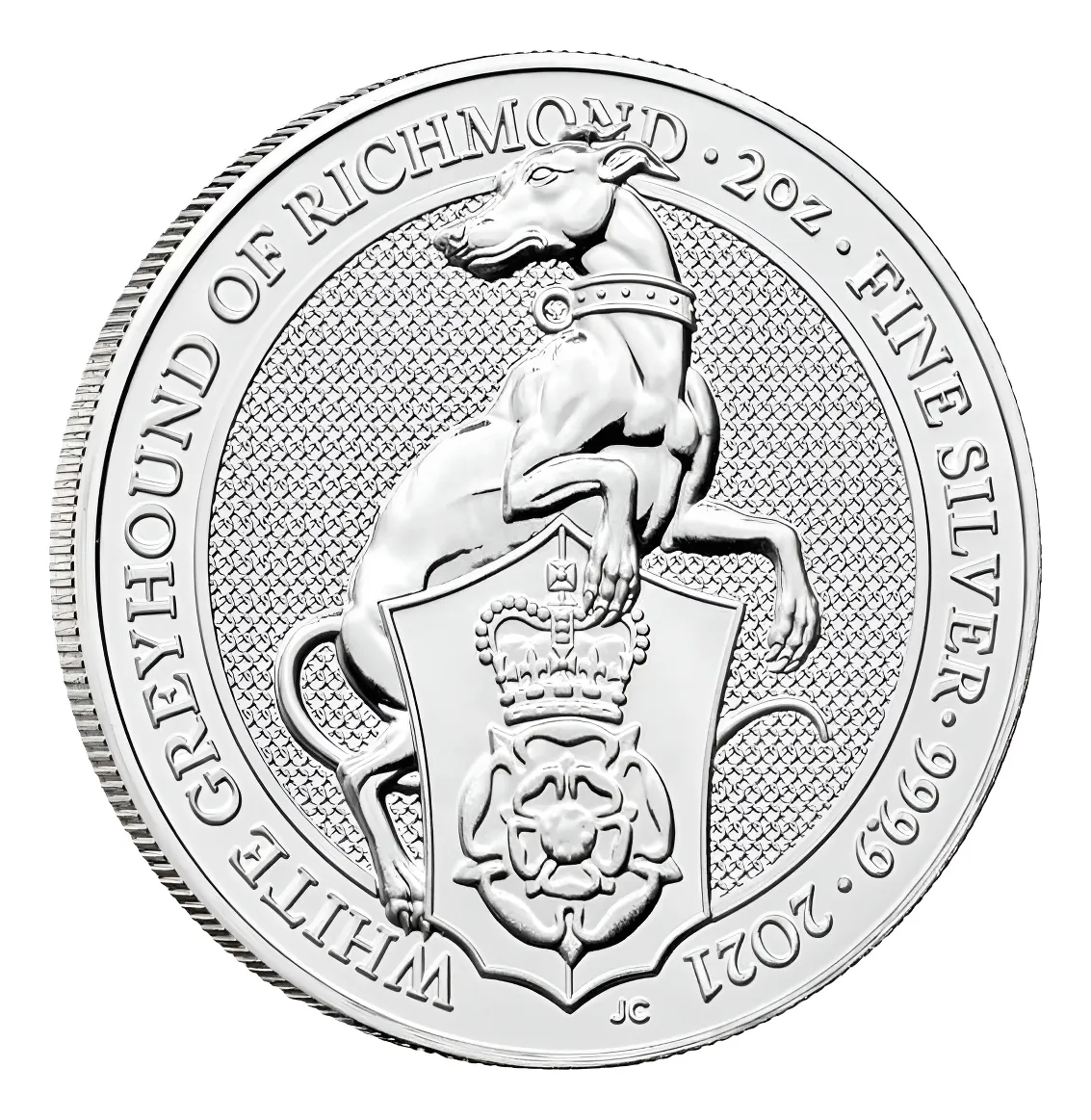 Robmar-inglaterra, Moneda De 2 Onsas De Plata Pura 24k-0,999 año 2021