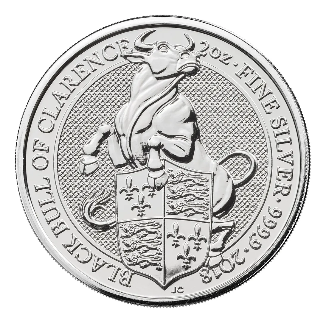 Robmar-inglaterra, Moneda De 2 Onsas De Plata Pura 24k-0,999 año 2021 - Imagen 3