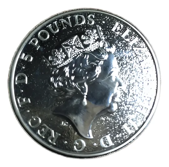 Robmar-Inglaterra-2 Onzas De Plata 0,9999-año 2017-El Alcon-serie bestias de la reina - Imagen 2