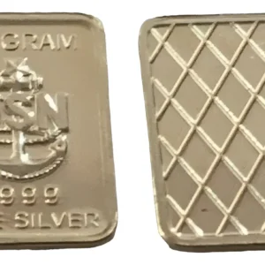 Robmar-USA-Lingote De 1g Plata Pura 24k 0,999-N°108-Símbolo De Los Marines