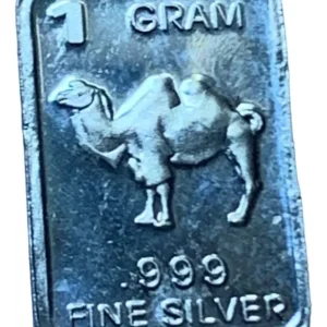 Robmar-USA-Lingote De 1g Plata Pura 24k 0,999-N°28-Camello