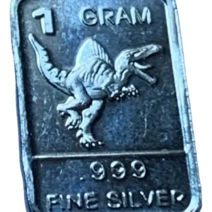 Robmar-USA-Lingote De 1g Plata Pura 24k 0,999-N°52-Dragón