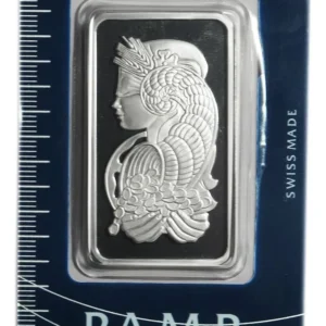 Robmar-Suiza-Lingote Pamp-10g Plata Pura 999-La Diosa romana de la abundancia
