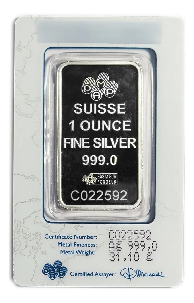 Robmar-Suiza-Lingote Pamp-10g Plata Pura 999-La Diosa romana de la abundancia - Imagen 2