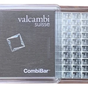 Robmar-blister con Lingotes De 100 X 1g-Plata Pura 24k 0,999-de Valcambi Suisa