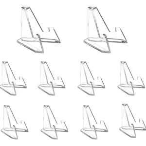 Robmar-Lote De 2 Sostenes Plásticos Para Monedas Y Cuadros
