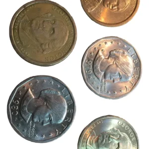 Robmar-USA-Lote De 5 Monedas 1 Dólar-Años Al Azar