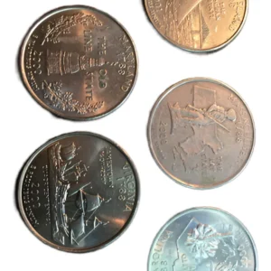 Robmar-USA-Lote De 5 Quarters (25 cents)-Al Azar Sus Años T Motivos