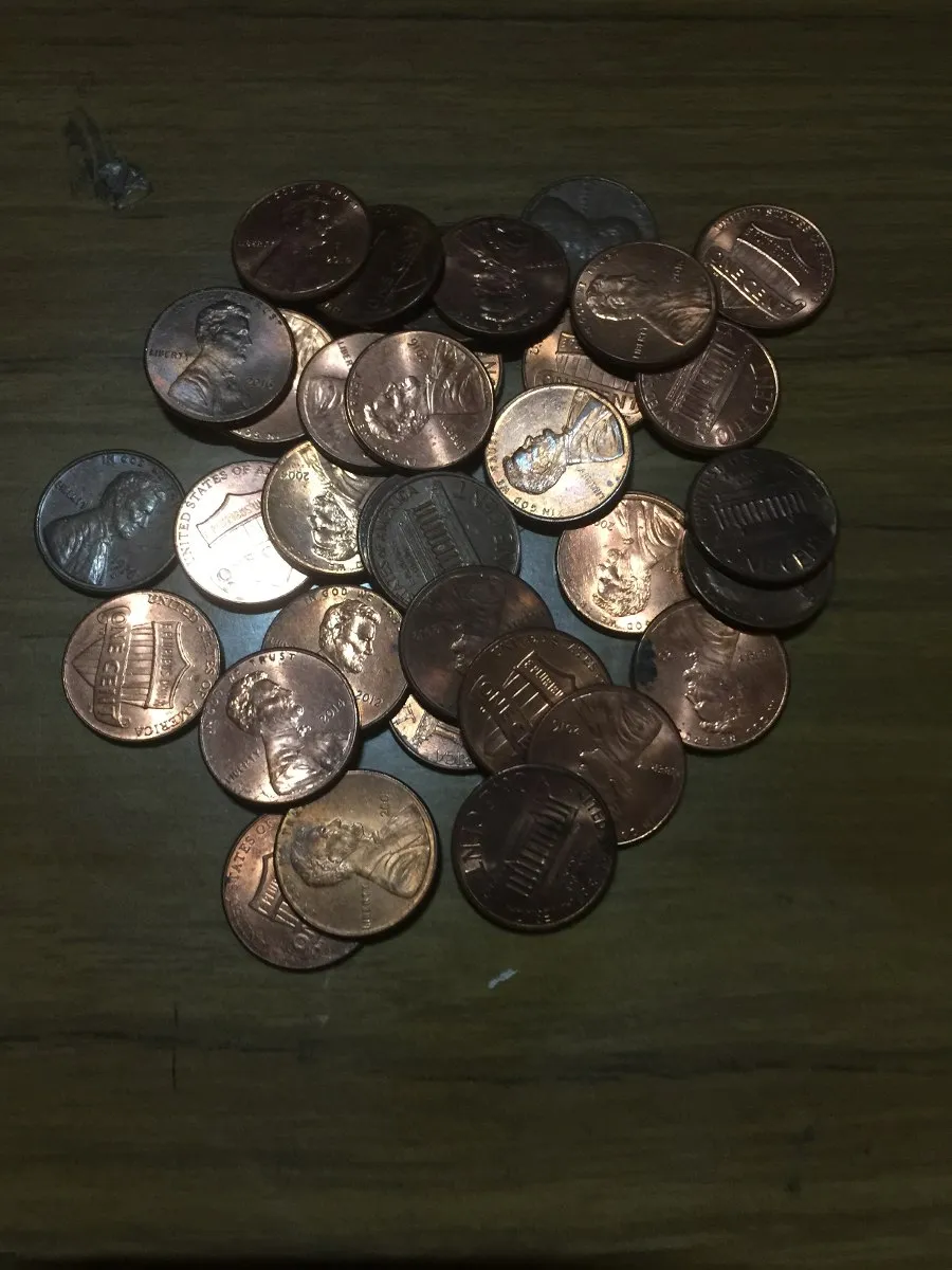 Robmar-USA-Lote De 50 Monedas De 1 Centavo-Oferta-Al Azar - Imagen 3