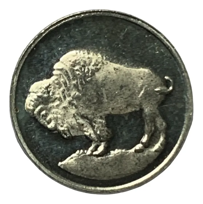 Robmar-Moneda-1g Plata 24k-Búfalo-Con Cápsula Protectora-Certificada