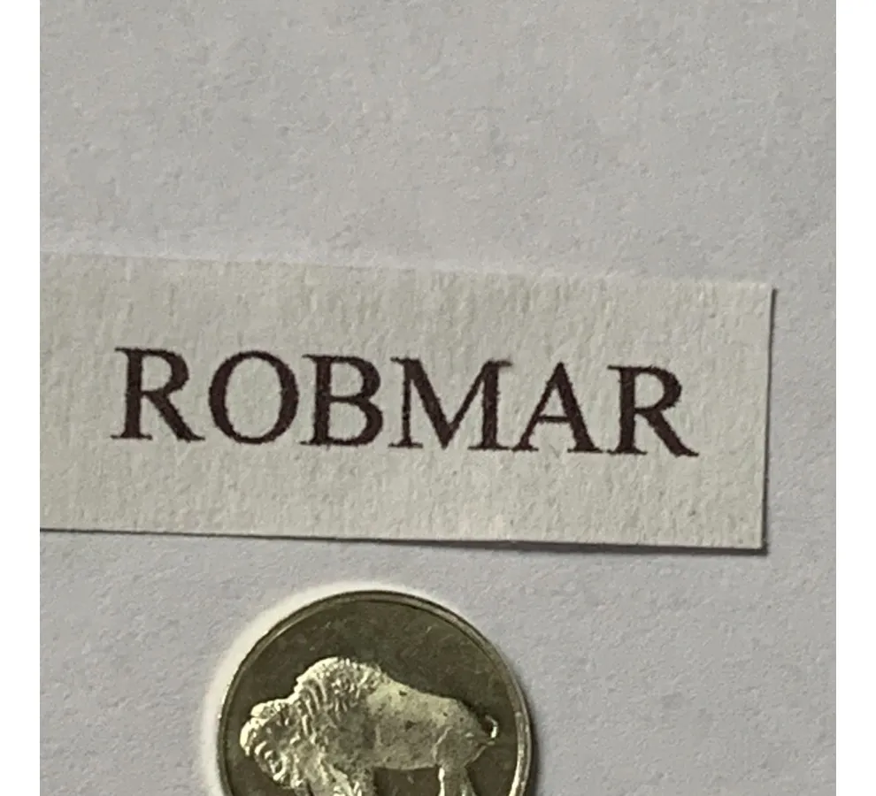 Robmar-Moneda-1g Plata 24k-Búfalo-Con Cápsula Protectora-Certificada - Imagen 2