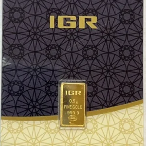 Robmar-moneda Estambul Rectangular-0,5 De G. 24 K. Sellada en origen