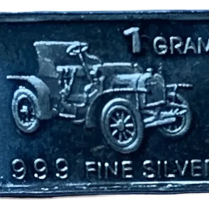Robmar-USA-Lingote De 1g Plata Pura 24k 0,999-N°38-Auto Ford " T "