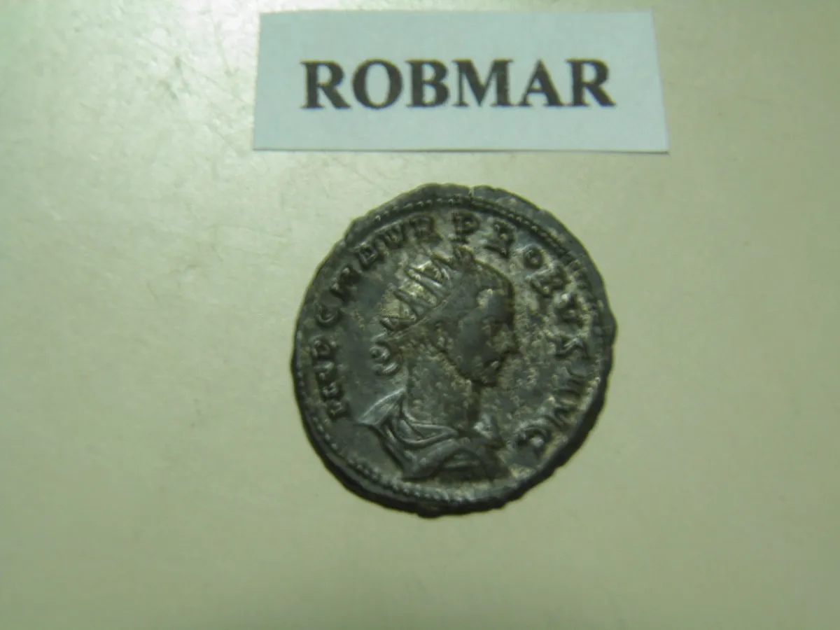 Robmar-Italia-Moneda Romana-Probo Antoniniano-276/282 D.C.-Antigua - Imagen 4