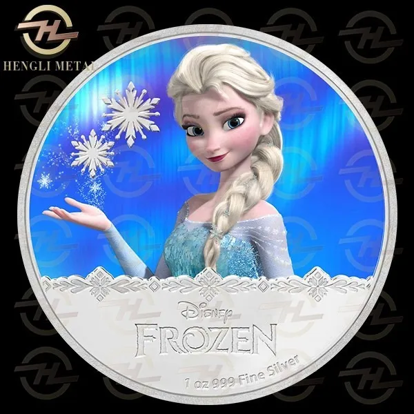 Robmar-Monedas De Los Personajes De Frozen-A Elegir - Imagen 2