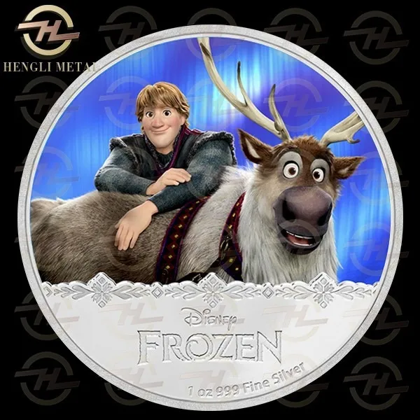 Robmar-Monedas De Los Personajes De Frozen-A Elegir - Imagen 4