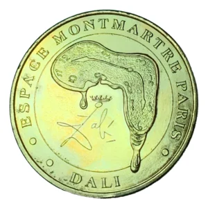 Robmar-Francia-Medalla Serie N°8-conmemorativa-Dali Espace Montmartre Paris
