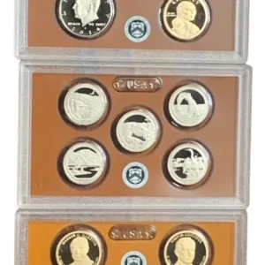 Robmar-USA-Estuche De 14 Monedas-2014(s)-Proof