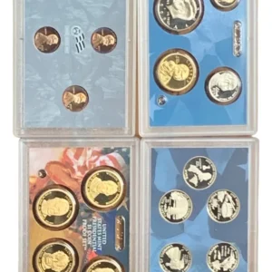 Robmar-USA-Estuche De 18 Monedas-2009(s)-Proof-4 Blister Sellados