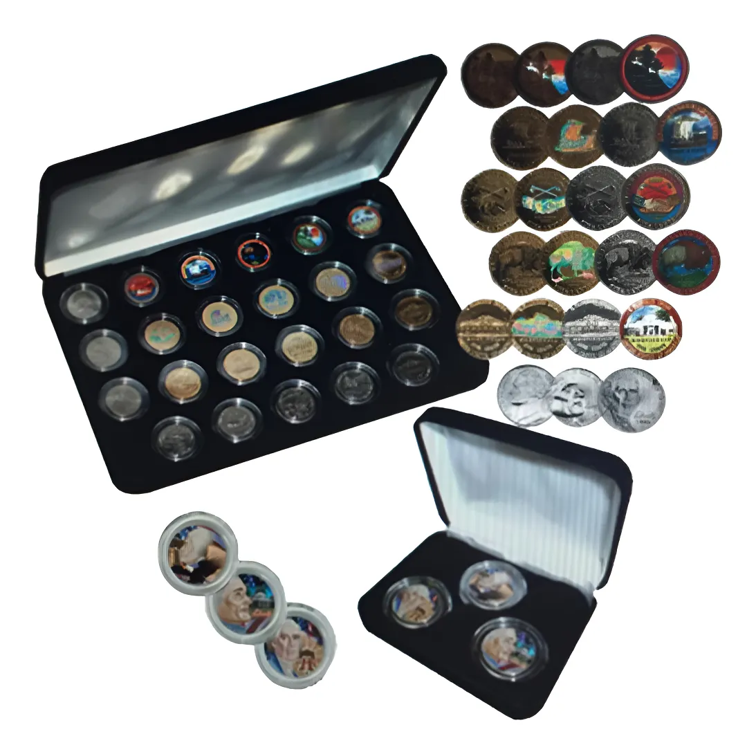 Robmar-USA-Estuche Colección De 23 Nickel-3 Más De Regalo En Un Estuche Adicional