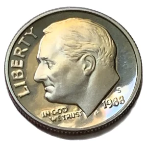 Robmar-u.s.a.10 Cent. 1988 Prof Ceca S-certificada Y Capsula