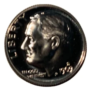 Robmar-USA-10 Cents-1969(s)-Proof-Con Cápsula Protectora-Certificada