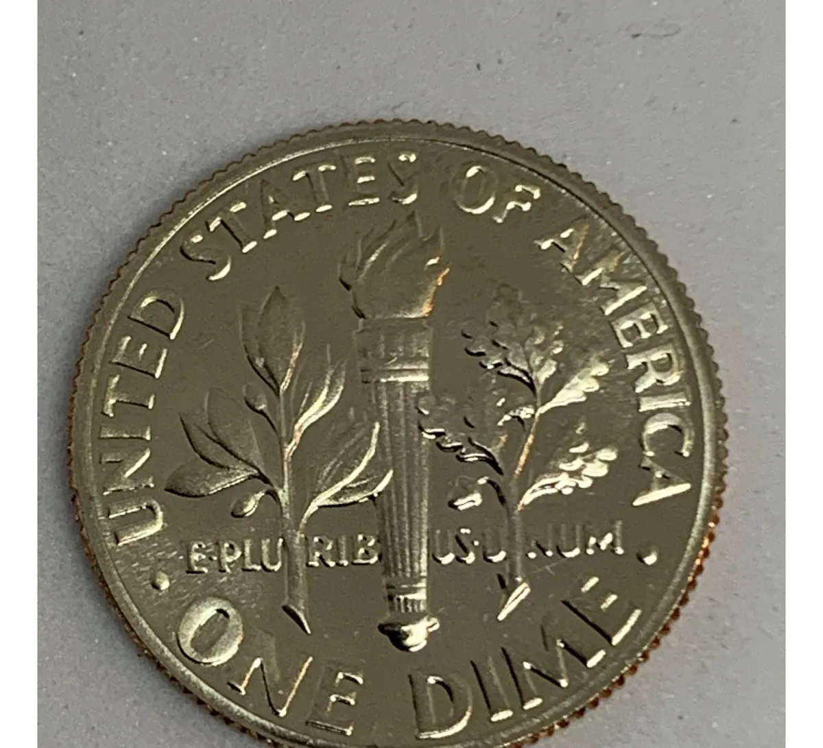 Robmar-USA-10 Cents-1977(s)-Proof-Con Cápsula Protectora-Certificada - Imagen 3