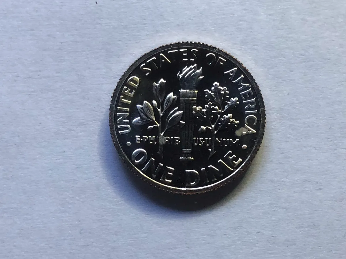 Robmar-USA-10 Cents-1977(s)-Proof-Con Cápsula Protectora-Certificada - Imagen 5