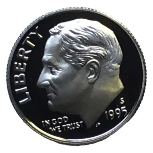 Robmar-USA-10 Cents-1995(s)-Proof-Con Cápsula Protectora-Certificada