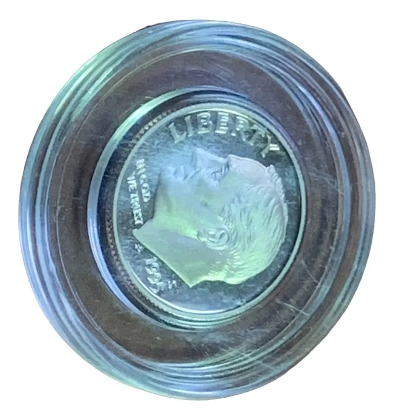 Robmar-USA-10 Cents-1995(s)-Proof-Con Cápsula Protectora-Certificada - Imagen 3