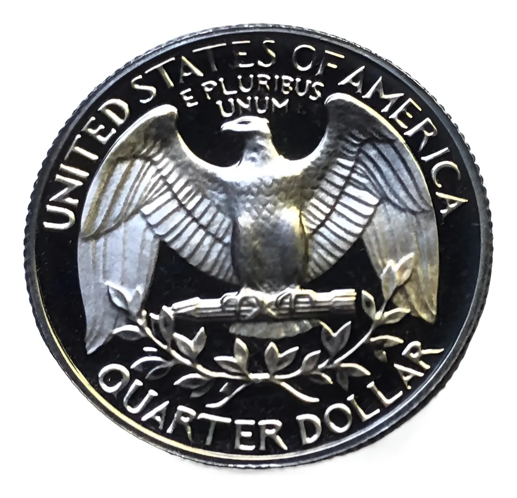 Robmar-USA-25 Cents-1984(s)-Proof-Con Cápsula Protectora-Certificada - Imagen 2