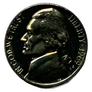 Robmar-USA-5 Cents-1969(s)-Proof-Con Cápsula Protectora-Certificada