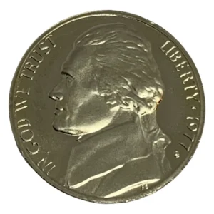 Robmar-USA-5 Cents-1977(s)-Proof-Con Cápsula Protectora-Certificada