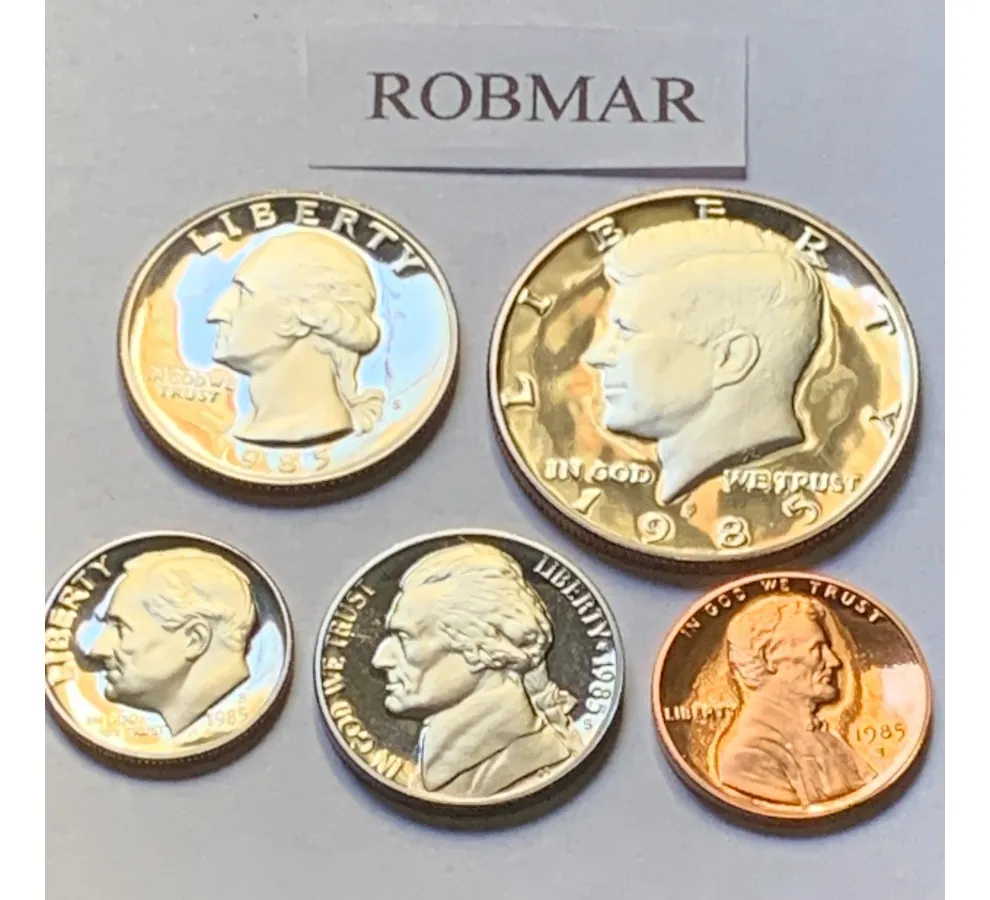 Robmar-USA-5 Cents-1977(s)-Proof-Con Cápsula Protectora-Certificada - Imagen 4