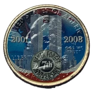 Robmar-USA-1/4 Dólar-2001-Estatua-En Color