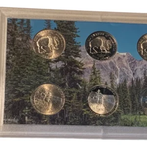 Robmar-USA-Estuche-y Blister De 5 Quarter Conmemorativo-2005