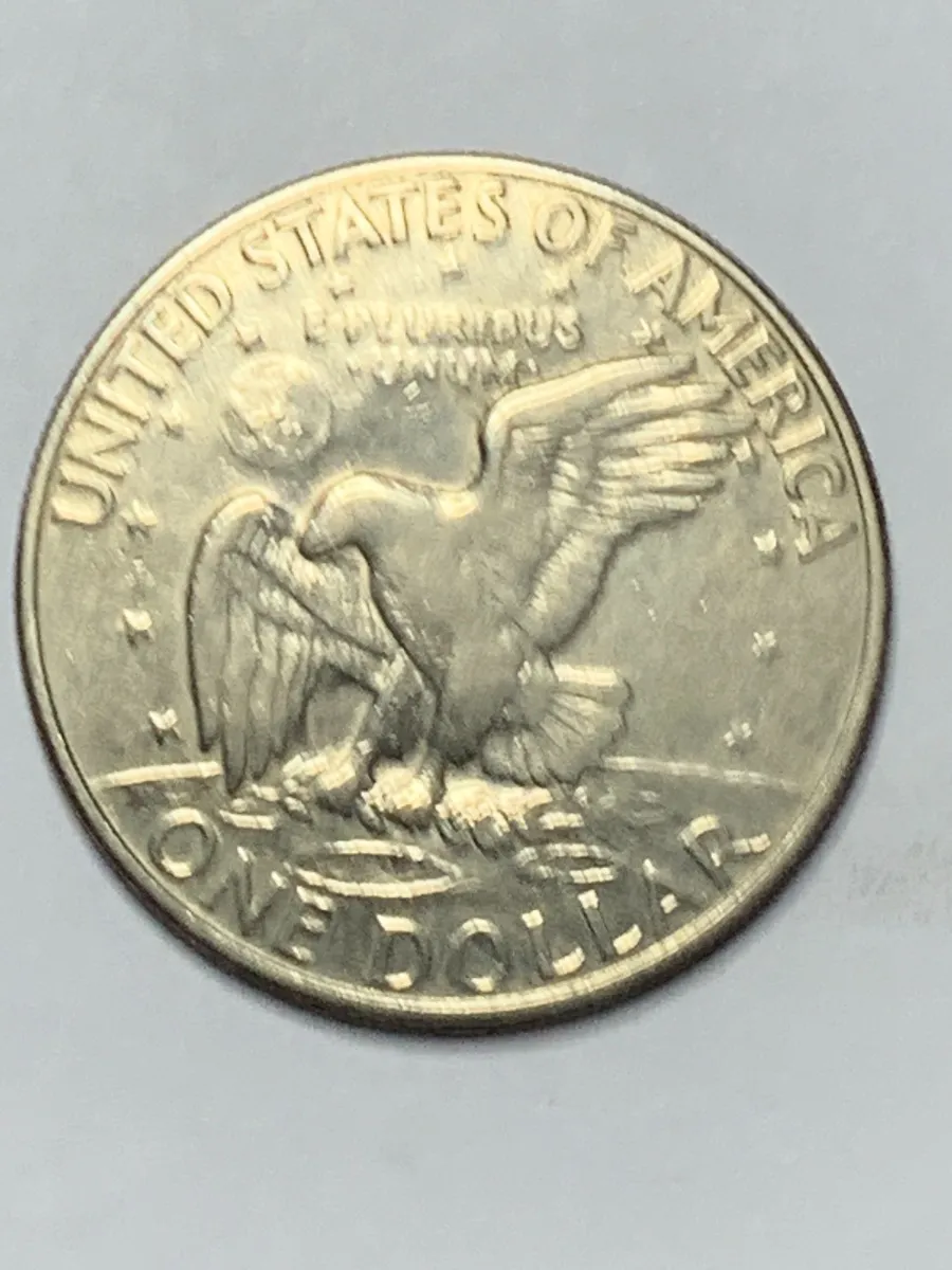 Robmar-USA-1 Dólar-Eisenhower-Cobre/Níquel 22,8g-1972(d)-N°33-Con Cápsula Protectora - Imagen 2