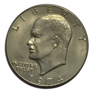 Robmar-USA-1 Dólar-Eisenhower-Cobre/Níquel 22,8g-1972(p)-N°35-Con Cápsula Protectora