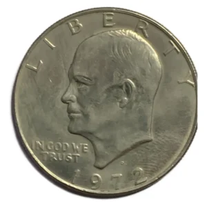 Robmar-USA-1 Dólar-Eisenhower-Cobre/Níquel 22,8g-1974(d)-N°34-Con Cápsula Protectora