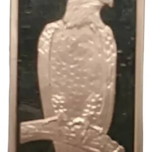 Robmar-USA-Lingote De 2,5g Plata Pura 24k-Águila En Una Rama