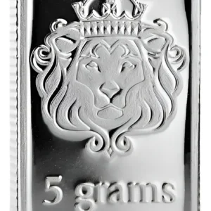 Robmar-USA-Lingote Scorttsdale De 5g Plata Pura 24k 0,999