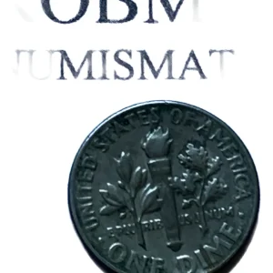 Robmar-USA-1 Moneda De 10 Cents (dimes) de Plata-1964